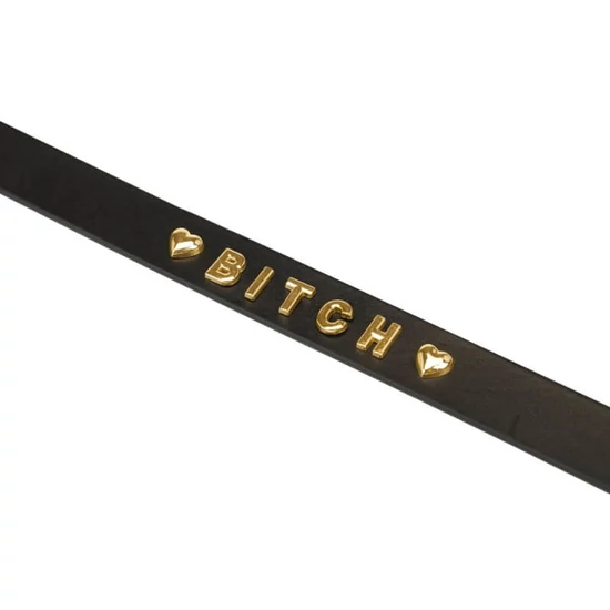 Liebe Seele Gold Word Choker-Bitch