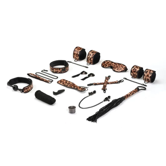 Liebe Seele Vivid Hyo Leopard Print Soft Bondage Kit