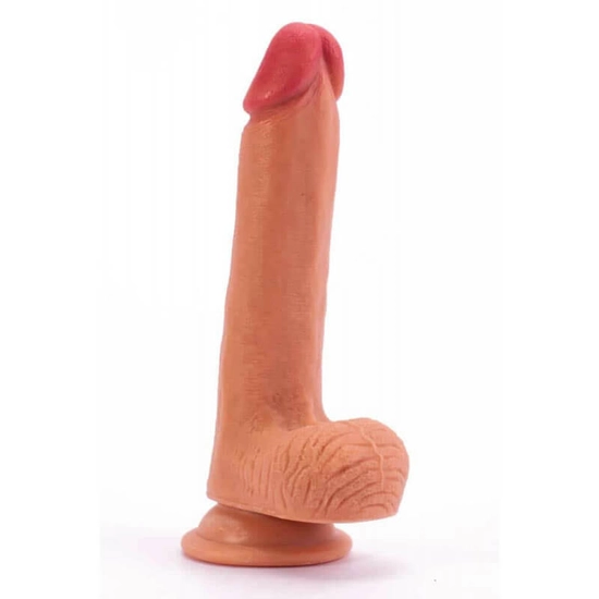 Lovetoy 8 Dual-Layered Silicone Dildo