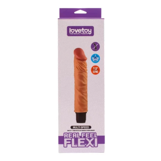 Lovetoy 9.8 Real Feel Flexi Multi Speed Vibrator