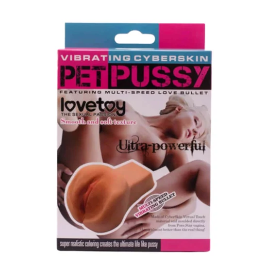 Lovetoy Vibrating Pet Pussy And Ass
