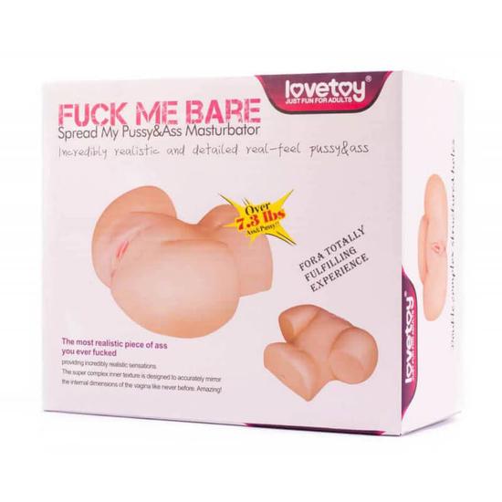 Lovetoy Fuck Me Bare Perfect Pussy&Ass