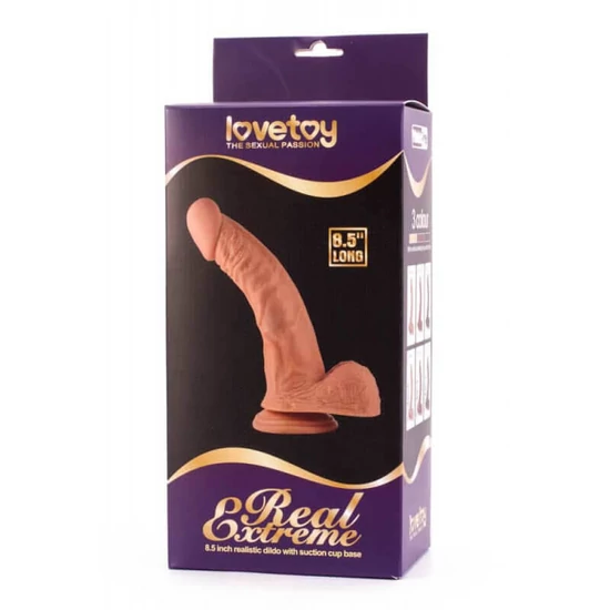Lovetoy 8.5 Real Extreme Vibrating Dildo