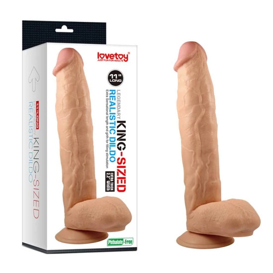 Lovetoy 11 Legendary King Sized Realistic Dildo