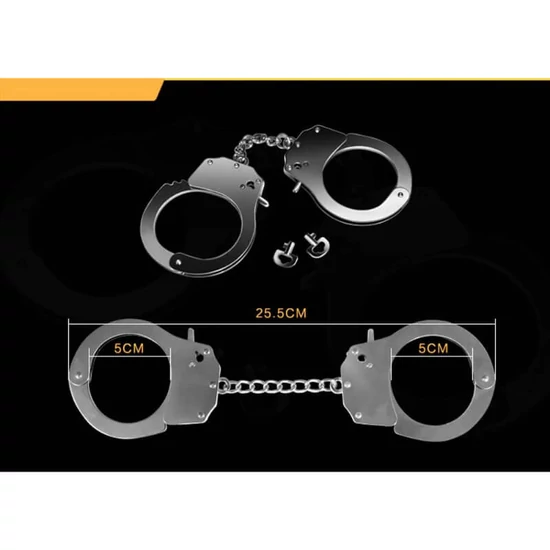 Lovetoy Fetish Pleasure Metal Hand Cuffs