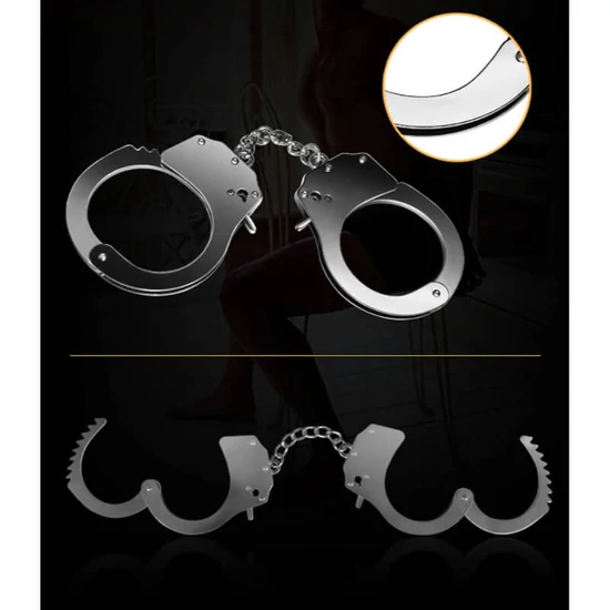 Lovetoy Fetish Pleasure Metal Hand Cuffs
