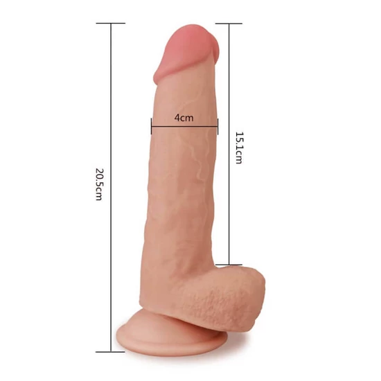 Lovetoy 7 Skinlike Soft Dong