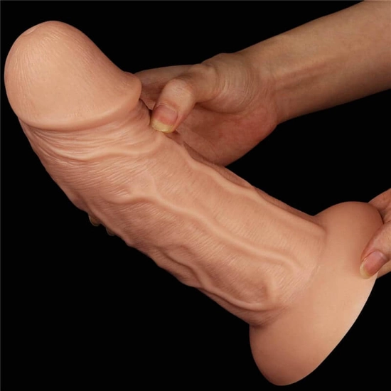Lovetoy 9.5 Realistic Curved Dildo