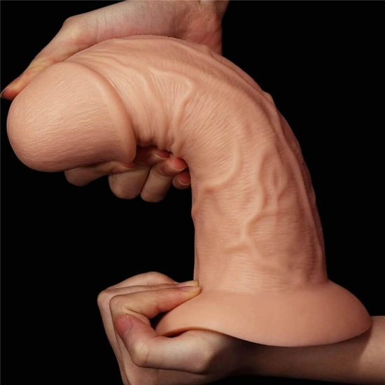 Lovetoy 9.5 Realistic Curved Dildo