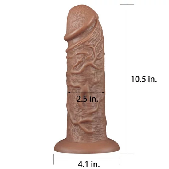 Lovetoy 10.5 Realistic Chubby Dildo