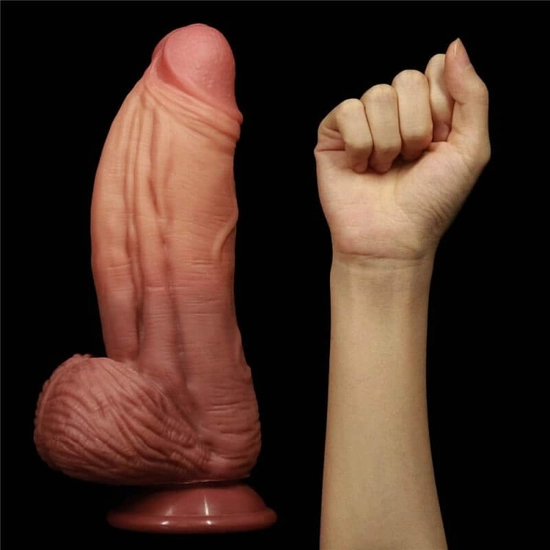 Lovetoy 10 Dual-Layered Silicone Nature Cock