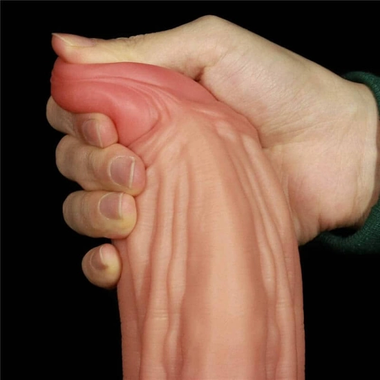 Lovetoy 10 Dual-Layered Silicone Nature Cock