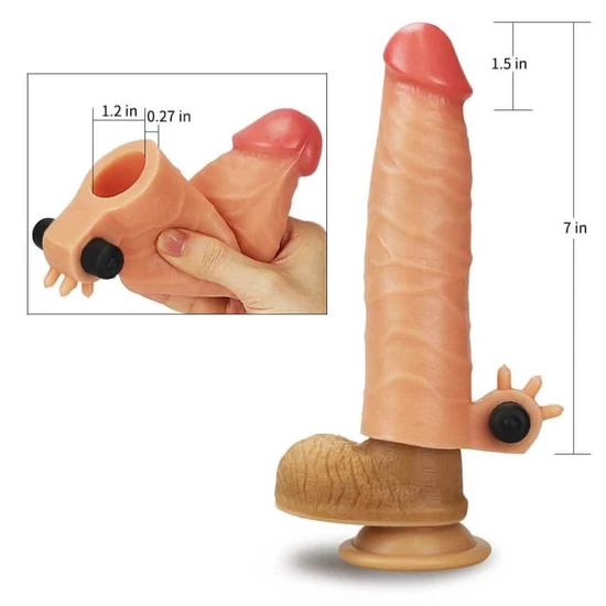 Lovetoy Add 1.5 Vibrating Silicone Extender