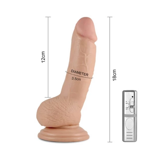 Lovetoy 7 Real Extreme Vibrating Dildo