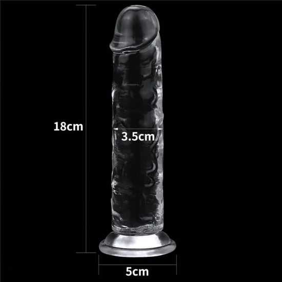 Lovetoy 7.0 Flawless Clear Dildo