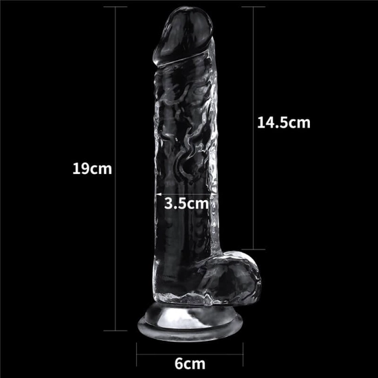 Lovetoy 7.5 Flawless Clear Dildo
