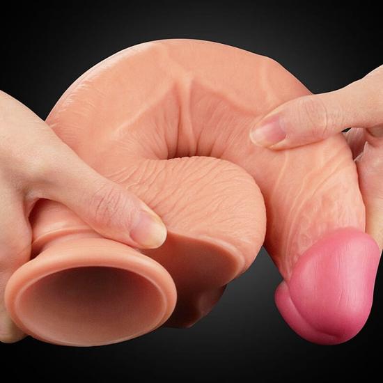 Lovetoy 10 Dual-Layered Silicone Nature Cock
