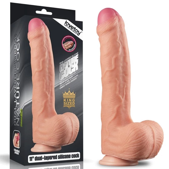 Lovetoy 11 Dual-Layered Silicone Nature Cock