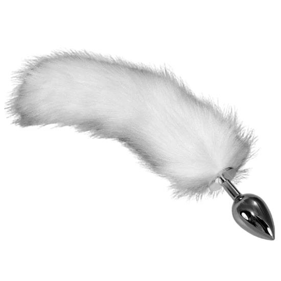 Lovetoy Metal Anal Tail White