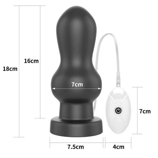 Lovetoy 7 King-Sized Vibrating Anal Rammer