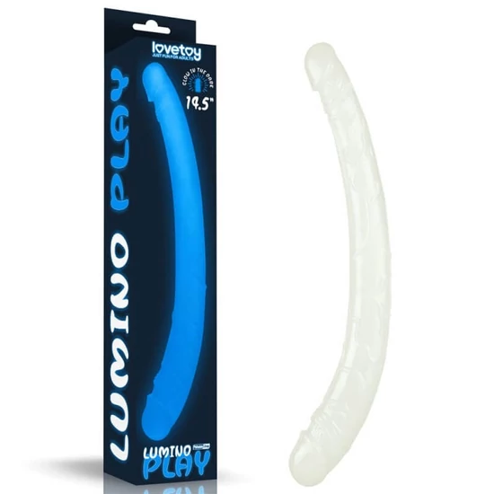 Lovetoy Lumino Play Double Dildo 14.5