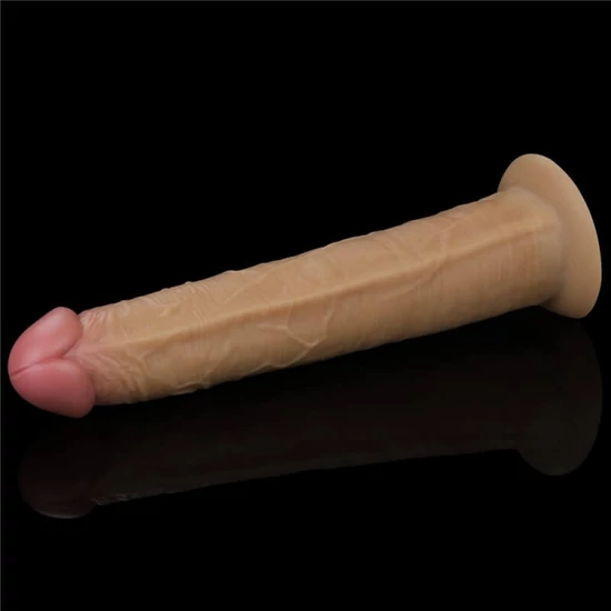 Lovetoy 10 Dual Layered Platinum Silicone Rotator