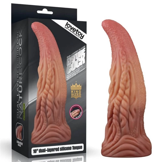 Lovetoy 10 Dual-Layered Silicone Nature Tongue