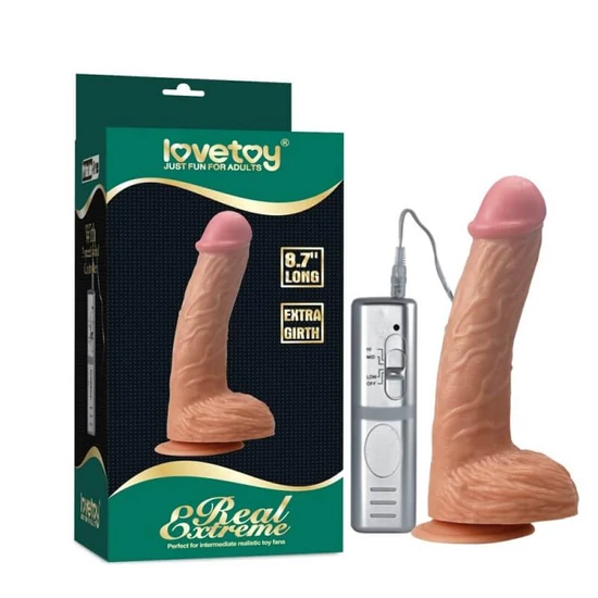 Lovetoy 8.7 Real Extreme Extra Girth Vibrating