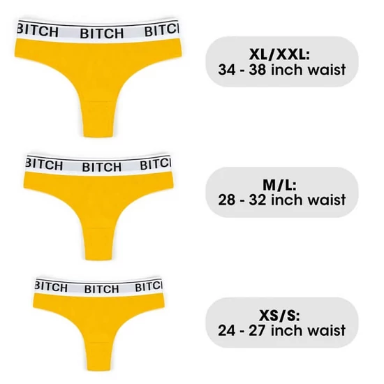 Lovetoy Bitch Vibrating Panties