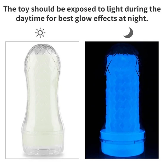 Lovetoy Lumino Play Masturbator Ribbed