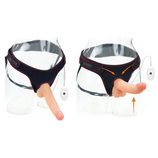 Lovetoy 8.5 Vibrating Easy Strapon Set