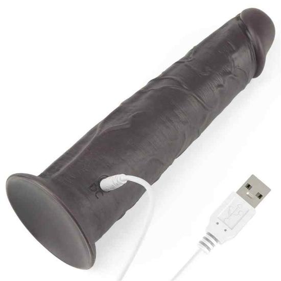 Lovetoy 8.0 Dual Layered Platinum Silicone Rotator