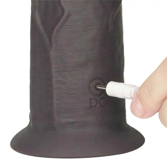 Lovetoy 8.0 Dual Layered Platinum Silicone Rotator