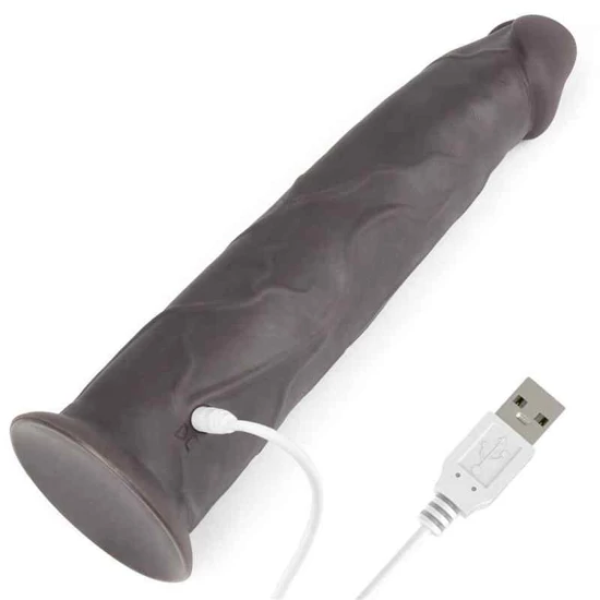 Lovetoy 9.0 Dual Layered Platinum Silicone Rotator