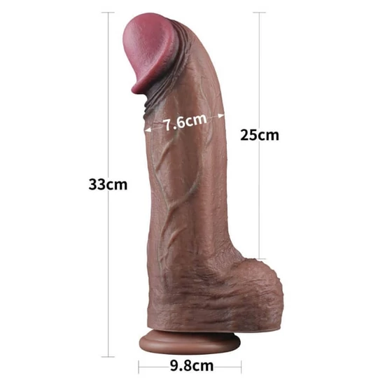 Lovetoy 13 Dual Layered Silicone Cock XXL