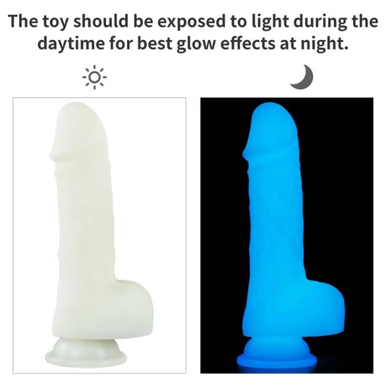Lovetoy 7.5 Lumino Play Silicone Dildo
