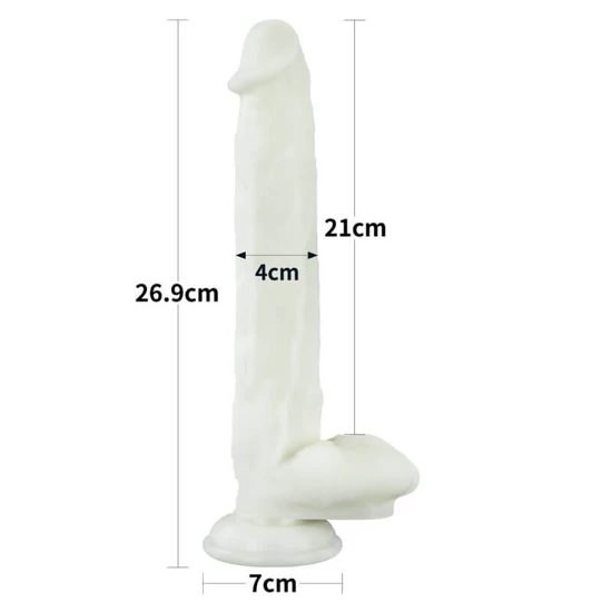 Lovetoy 10.5 Lumino Play Silicone Dildo