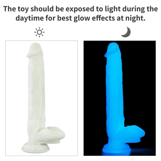 Lovetoy 10.5 Lumino Play Silicone Dildo