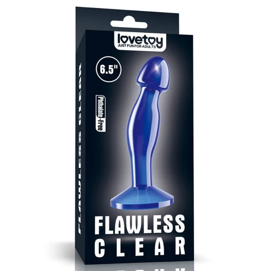 Lovetoy Flawless Clear Prostate Plug 6.5