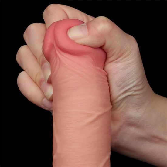 Lovetoy 8.0 Sliding Skin Dual Layer Dong