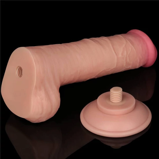 Lovetoy 8.0 Sliding Skin Dual Layer Dong