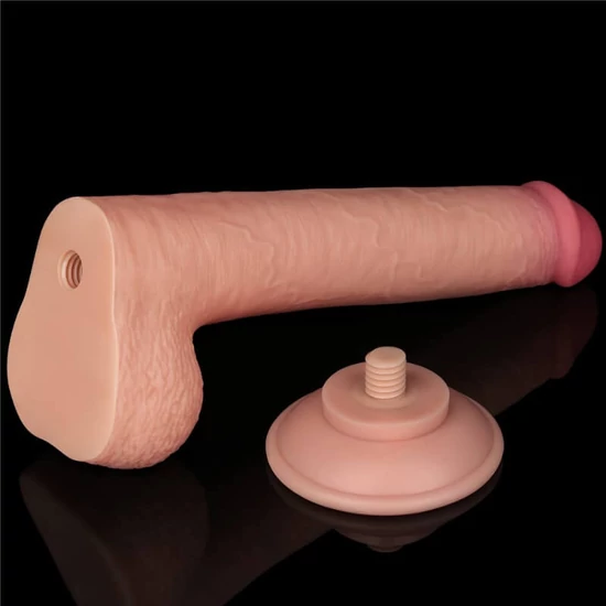 Lovetoy 9 Sliding Skin Dual Layer Dong