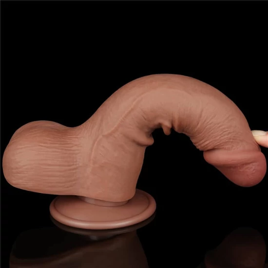 Lovetoy 7.5 Sliding Skin Dual Layer Dong