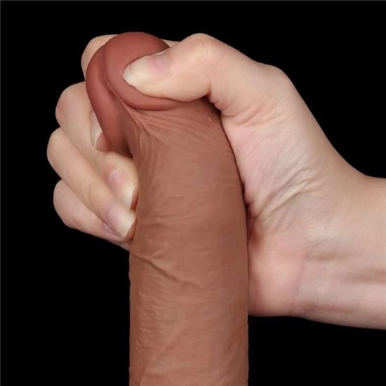 Lovetoy 7.5 Sliding Skin Dual Layer Dong