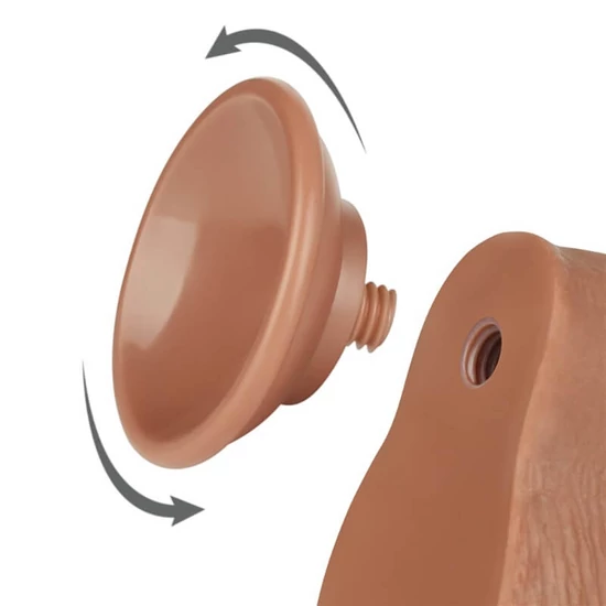 Lovetoy 7.5 Sliding Skin Dual Layer Dong
