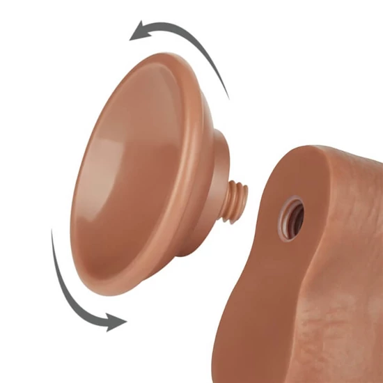 Lovetoy 8.0 Sliding Skin Dual Layer Dong