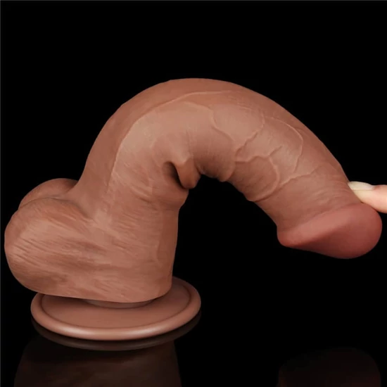 Lovetoy 8.0 Sliding Skin Dual Layer Dong