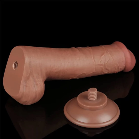 Lovetoy 8.0 Sliding Skin Dual Layer Dong