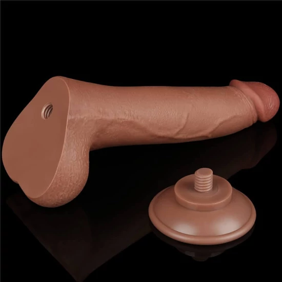 Lovetoy 8.5 Sliding Skin Dual Layer Dong