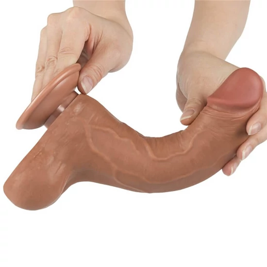 Lovetoy 8.5 Sliding Skin Dual Layer Dong